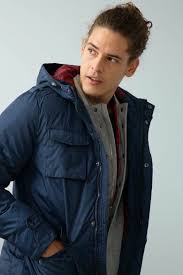 Lacivert Uzun Regular Mont Erkek Kaban Mont Ve Deri Mont Us Polo Assn Moda Mont Fit