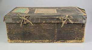 Military Hatbox Designer Bent Bush Date 1864 80 Culture American Medium Wood Paper Cotton Metal Hat Boxes Old Wooden Boxes Antique Collection