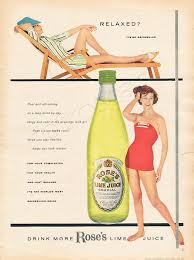 1958 Rose S Lime Juice Retro Magazine Ad Retrofair