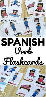 Printable Spanish Flashcards Spanish Verb Flashcards Spanish Flashcards Spanish Verbs Flashcards Spanish Verb