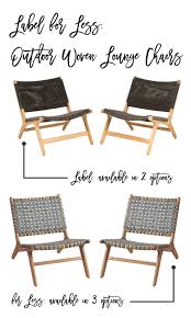 Eurolux patio is a provider of outdoor furniture in san diego that has another location in orange county. Label For Less Outdoor Lounge Chairs Have Need Want