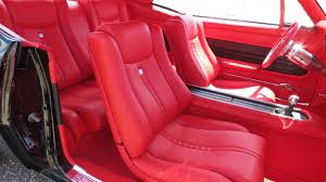Black 67 Camaro Red Interior Camaro Interior Camaro Custom Car Interior