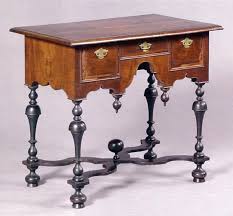 Antique William And Mary Furniture Furniture Lowboy William Mary Walnut Trumpet Legs Cross William And Mary Furniture Real Wood Furniture Woodworking