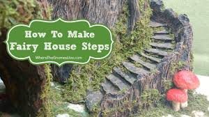 If you want to make a fairy garden look fun and creative, add this hammock feature to it. How To Make Fairy House Steps Youtube