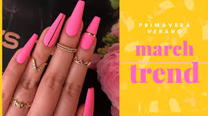 Las uñas decoradas cada vez están siendo mas usadas. Tendencia En Unas Marzo Primavera Verano Trend In Nails March 2020 Spring Summer Youtube