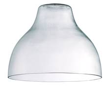 The conical glass shade is topped with lustrous metal accents, providing both direct and diffused light while allowing the statement light bulb of your choice to shine through. Replacement Glass Glass Lighting Fixtures Avenue Lighting Design
