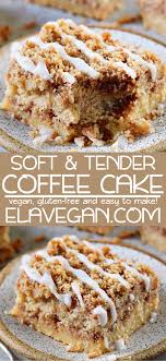 Vegan Coffee Cake Vegan Coffee Cakes Vegan Dishes Food Processor Recipes