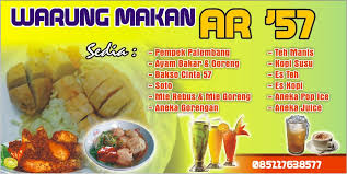 10 contoh desain spanduk warung kopi free wifi arif 13 03 2019 duniaawam com contoh sumber. Banner Warung Nasi Desaingrafisindo
