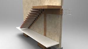 Cantilever stairs are one of the purest forms of floating stair. Cantilever Staircase 3d Cad Model Library Grabcad