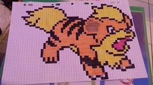 Vous êtes à la recherche des meilleures inspirations pixel art facile et. Caninos Pixel Art Pokemon Pixel Art Facile Dessin Carreau