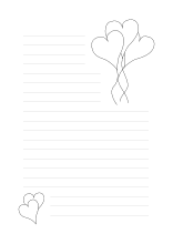 Die herz vorlage zum ausdrucken ist geeignet zum. Briefpapier Liebesbrief Herzen Kostenlos Ausdrucken
