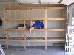 Diy 2×4 storage shelves, plans include a pdf download, material list, drawings, and measurements. Diy Garage Shelves For Your Inspiration Just Craft Diy Projects Garage Storage Cabinets Garage Storage Shelves Garage Shelving Plans