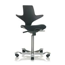 This ergonomic chair will help improve your posture. Hag Capisco Puls 8020 Ergonomic Office Chair From Posturite