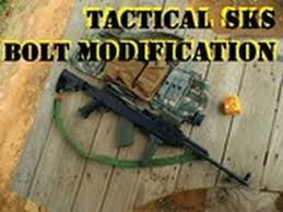 This model is not intended for subdivision. How To Make The Tactical Sks Bolt Mod Youtube