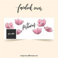 Maybe you would like to learn more about one of these? Free Vector Facebook Cover With Watercolor Flowers
