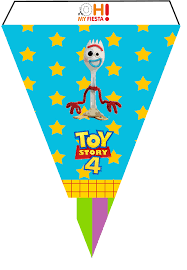 Forky coloring pages free printable. Toy Story 4 With Forky Free Party Printables Oh My Fiesta In English