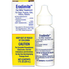Therefore, take the time to clean any build up out of your pets ears. Eradimite Ear Mite Treatment 1800petmeds