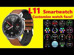 L11 Smart Watch Connect With Phone And Detailed Functions Add Customized Watch Faces Bluetooth Music Youtube Smart Watch Custom Watch Watch Faces