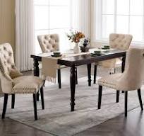 Amazon.com: EALSON Juego de 2 sillas de comedor modernas de ...