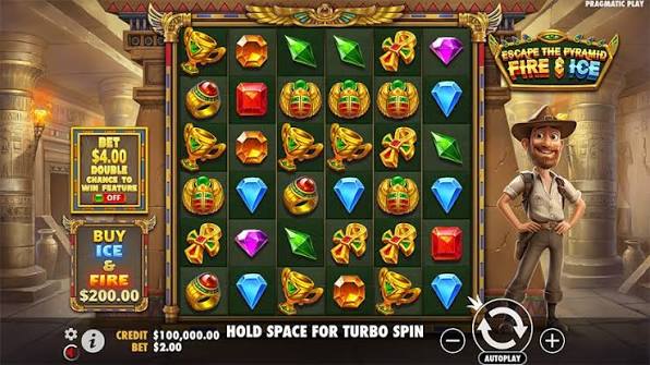 Escape the Pyramid Fire & Ice Slot >> Play Online
