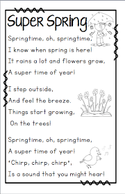 Poems About Weather And Seasons Poetry For Kids Classroom Songs Kids Poems