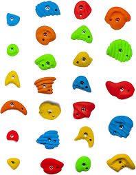 Climbing wall is every child dream. Fashionable Kandi Climbing Holds 25 Assorted Large Medium Small Climbing Holds For Home Or Gym Climbing Walls Sports Outdoors Latest Styles Staging Elektroheizung Com
