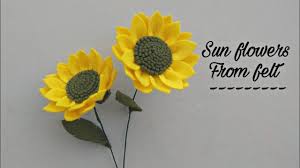 Keropok sira cap bunga matahari, pasir puteh, malaysia. Diy Sun Flowers From Felt Cara Membuat Bunga Matahari Dari Kain Flanel Youtube