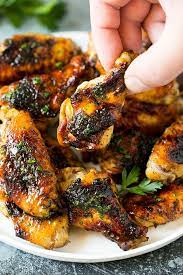 A great dish to serve at a summer bbq during grilling season. Grilled Chicken Wings Dinner At The Zoo
