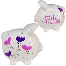 Download files and build them with your 3d printer, laser cutter, or cnc. Girls Hand Painted Personailzed Piggy Bank Features Festive Heart Shaped Balloons Your Little One Will Love Receiving Piggy Bank Piggy Personalized Piggy Bank