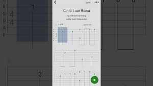 Af#mterimalah lagu ini dari orang biasa. Tab Gitar Cinta Luar Biasa Andmesh Youtube
