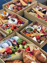 Prepared on disposable platters within the protective box, it slides right off onto your table or favourite board for easy grazing. Just Grazing Boxes Home Facebook