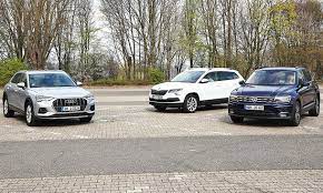 #skoda kodiaq, #vw tiguan und der #seat ateca. Audi Q3 Skoda Karoq Vw Tiguan Test Autozeitung De
