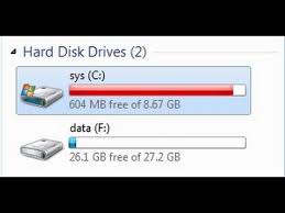 Original posted by bagaskhoirul kenapa local diks c tiba tiba penuh ya gan, yang tadinya masih ada 50 gb tiba tiba jadi 30gb padahal gak instal apa apa? Cara Ampuh Mengatasi Local Disk C Atau Drive C Penuh Hd Youtube