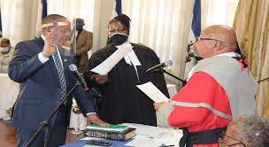 Lesotho is an enclave completely surrounded by the republic of south africa. Lesotho S New Cabinet Sworn In Cgtn