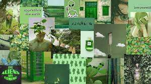 Green Screensaver Chromebook Green Aesthetic Cemetery Art Green Computing