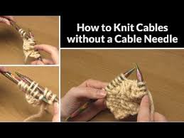 We did not find results for: Needle How To Knit Cables Without A Cable Needle Knitting Tutorial For Beginners To Cabling C4f
