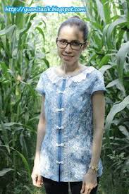 Check spelling or type a new query. Jahitan 6 Blus Batik Kancing Shanghai Blus Batik Menjahit