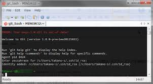 Git Git Bashにてssh鍵のパスフレーズ入力を初回のみにする Be Free