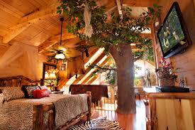 If you're traveling with a small family, these cabins are great if you're looking for a little extra space on your vacation. Me Tarzan You Jane 1 Bedroom Cabin In Sevierville