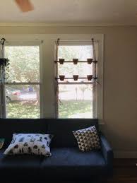 diy hanging plant shelf living the