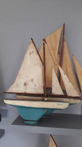 Voilier De Bassin Vega Coque 40cm Voilier Bateaux Canot