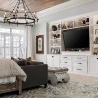 18+ living room partition designs, ideas. Bedroom Tv Wall Designs