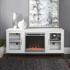 4.3 out of 5 stars with 3 ratings. 52 Modern Fireplace Tv Stand White Pier 1