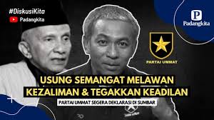 Pendiri partai ummat resmi mengumumkan logo pertainya lewat siaran youtube amien rais, selasa (10/11/2020). Partai Ummat Yang Didirikan Amien Rais Segera Deklarasi Di Sumbar