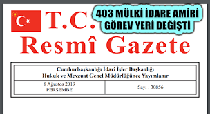Mülki i̇dare amirleri kararnamesi ile yerleri değiştirilen 471 mülki idare amirinin. Mulki Idare Amirleri Atama Kararnamesi Yururlukte Itv Haber