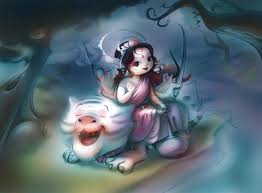 Shiva is the cosmos at the same time as shakti is his energy. Tutorial How To Illustrate Goddess Durga With Basic Guidelines
