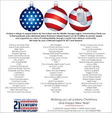 Robins air force base is home to 54 mission partners, covering five major commands and three wings To All Our Sponsors Merry Christmas And Happy New Year 21st Century Partnership