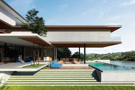 Once inside, plenty of light streams in from the large amounts of windows as well as the giant glass faade. 900 Modern Villa Designs Ideas In 2021 Modern Villa Design Villa Design Architecture