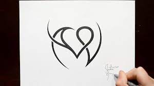 There are those that look girly and that could match the taste of a very playful girl, and. Combining Initials A And V With A Heart Tattoo Design Ø¯ÛŒØ¯Ø¦Ùˆ Dideo