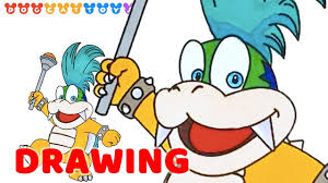 9780635015716 0635015714 big book of african american activities, carole marsh. Speed Drawing Super Mario Bros Larry Koopa Of Koopalings Drawing Coloring Pages Videos For Kids Youtube